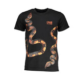 Cavalli Class Black Cotton T-Shirt -   -  Cavalli Class.